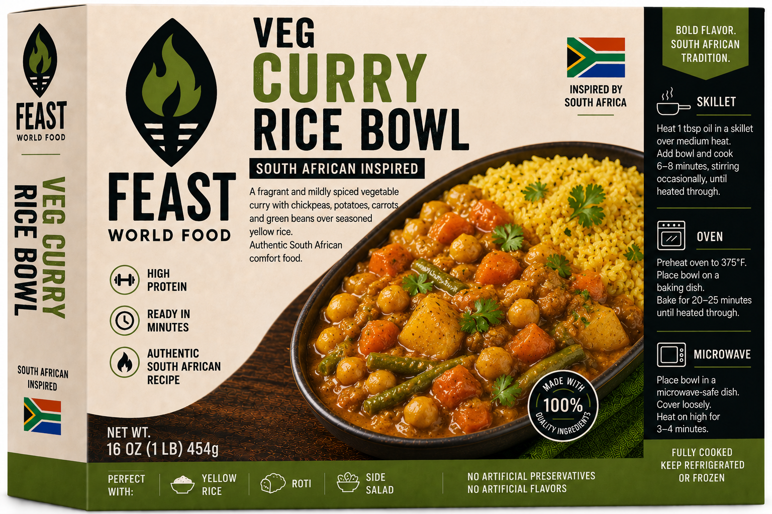 Veg Curry Rice Bowl